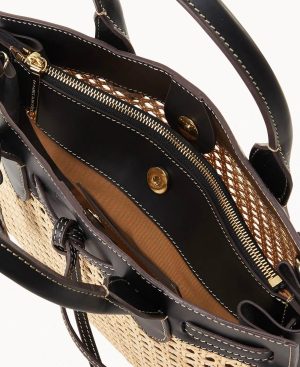 Woman Boldrini Vienna Tassel Bag Black | Dooney & Bourke Satchels