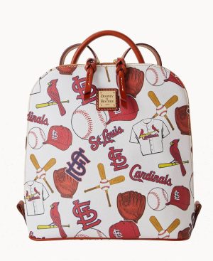 Woman MLB Cardinals Zip Pod Backpack Cardinals | Dooney & Bourke Backpacks